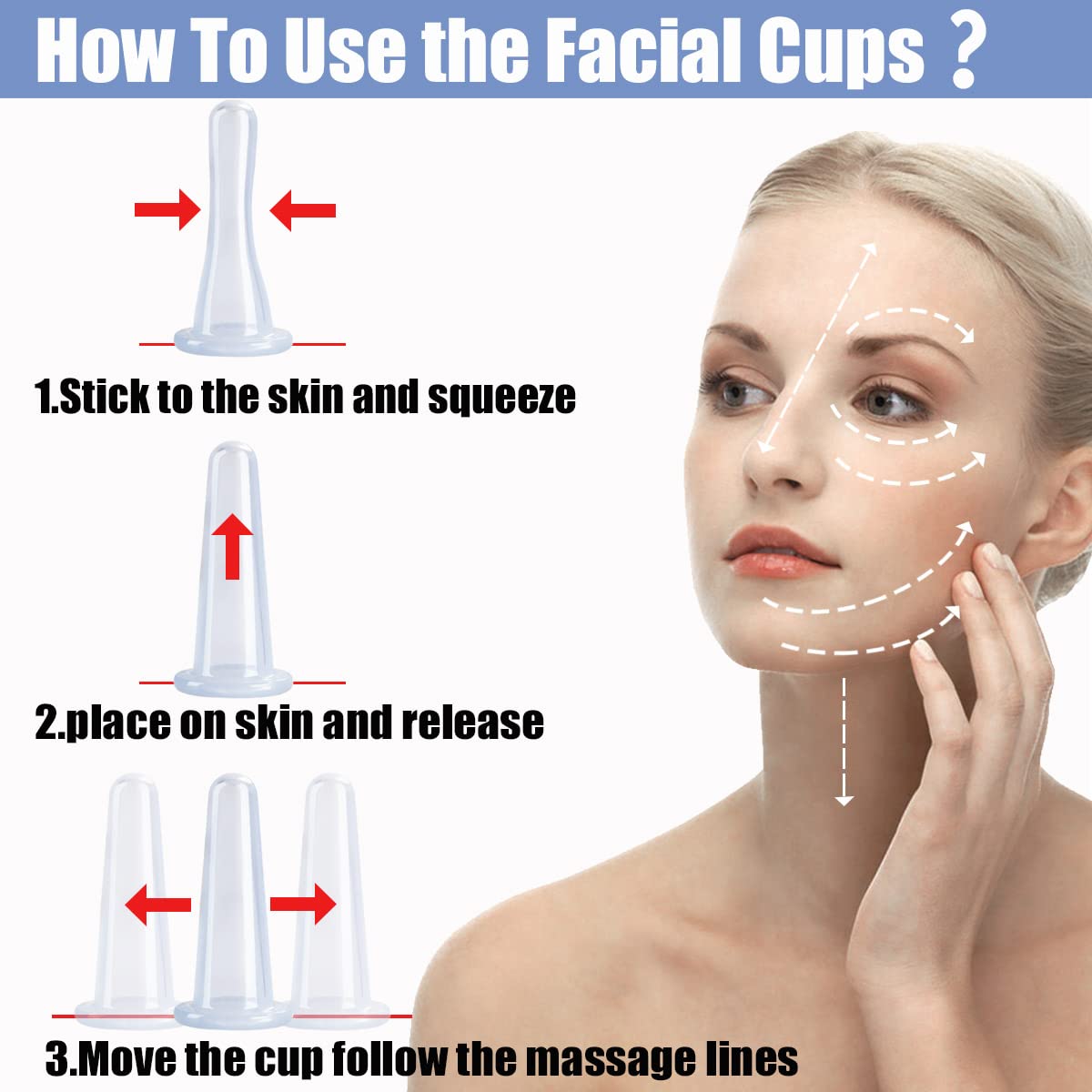 MAFLY silicone cupping with massage oil—ready for home spa sessions.