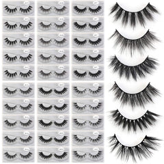 MAGEFY 30-pair six-style lashes for natural to dramatic looks.