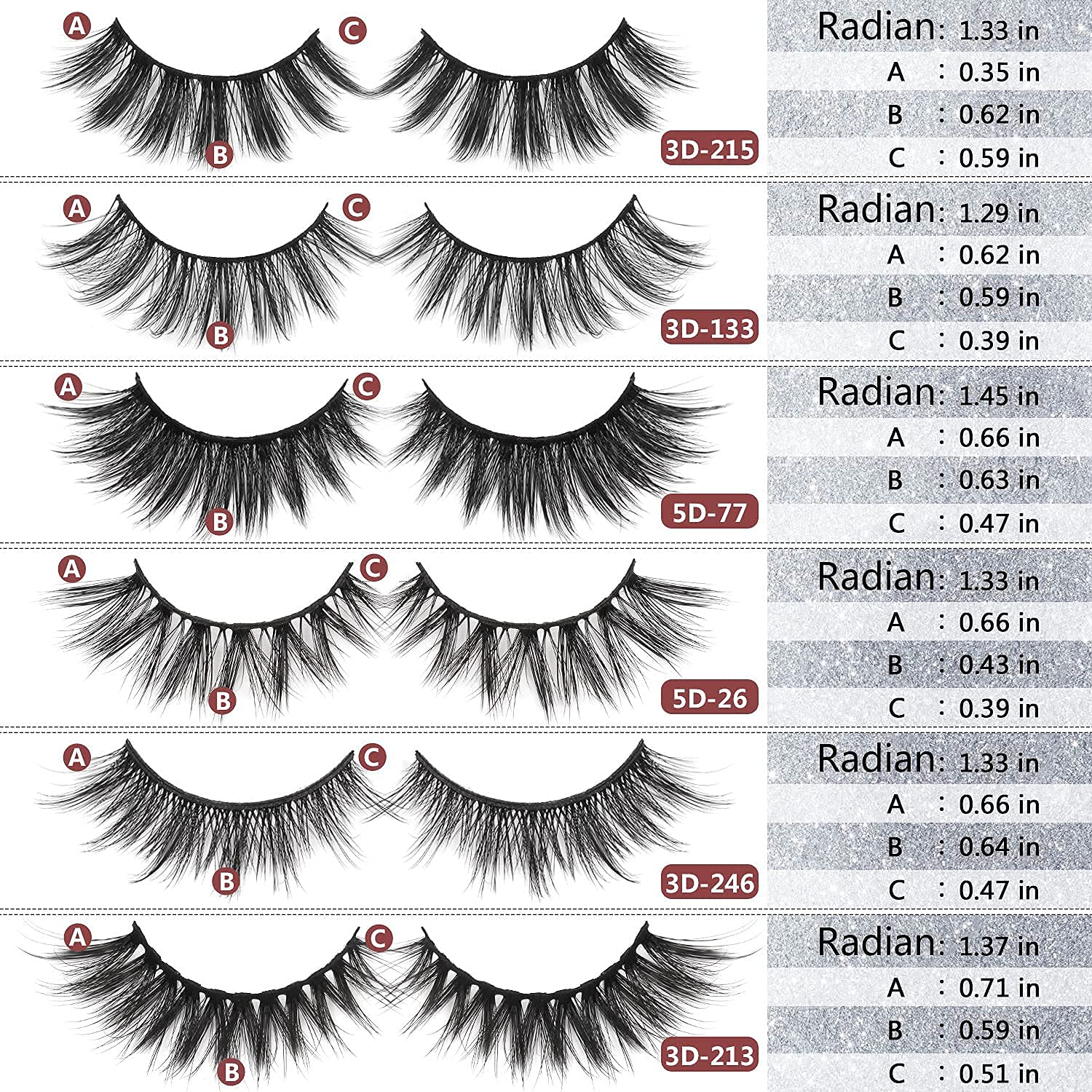 MAGEFY cruelty-free faux mink lashes are lightweight and comfortable.