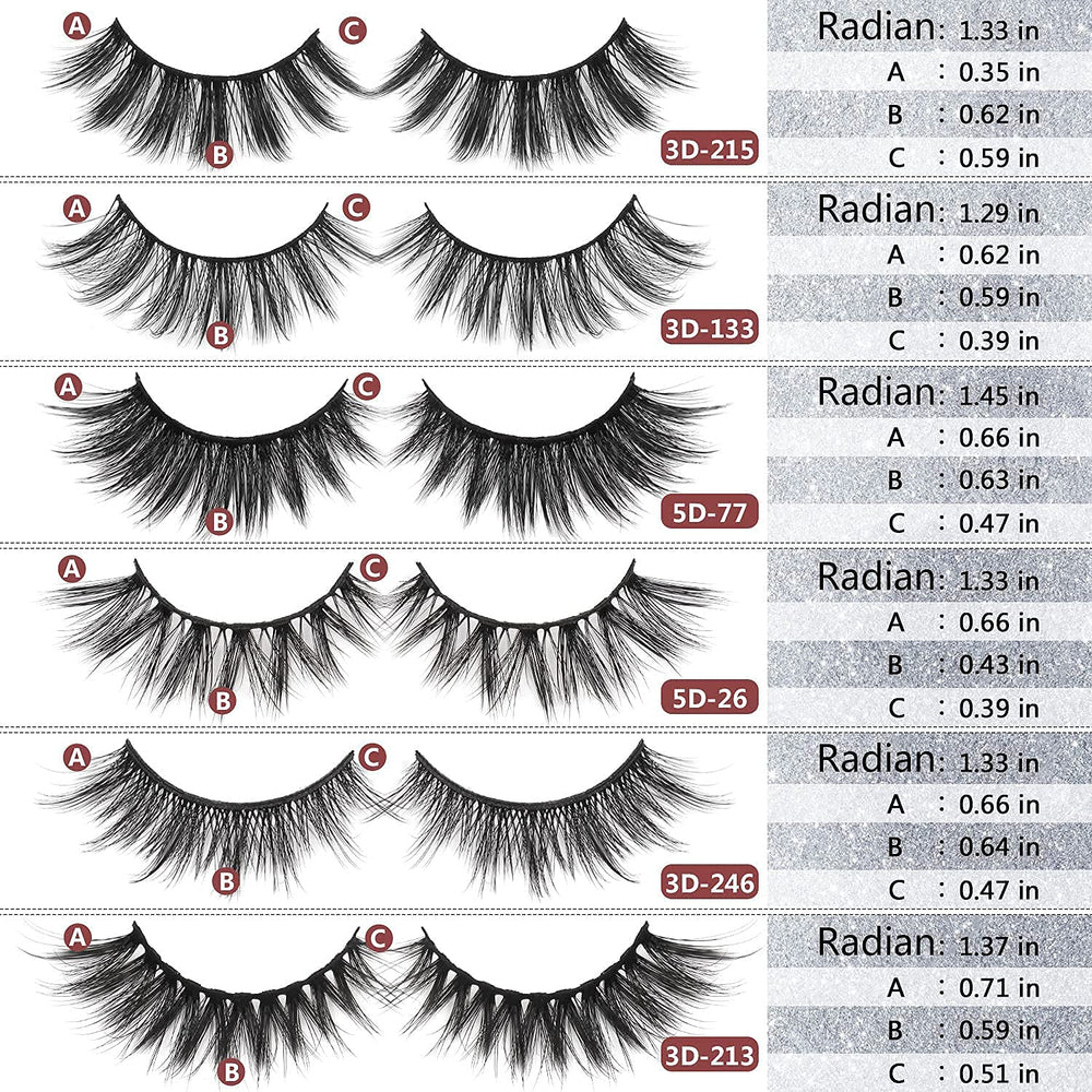 MAGEFY cruelty-free faux mink lashes are lightweight and comfortable.