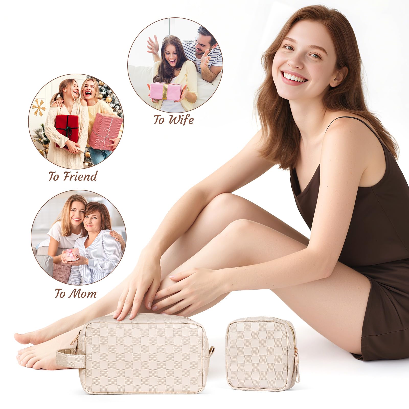 MAGEFY gift-ready cosmetic bag for birthdays or holidays.