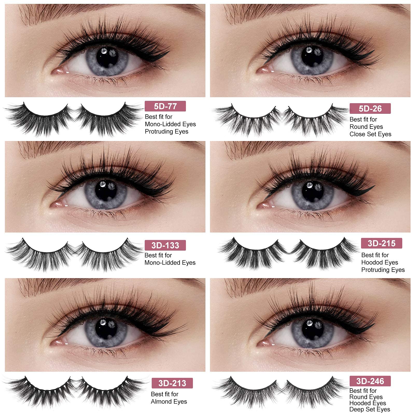MAGEFY handmade lashes with soft band for easy, comfy wear.