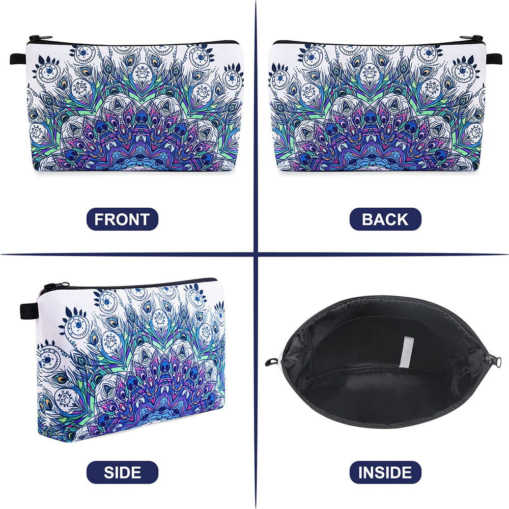 MAGEFY blue open compartment view with sponge structure