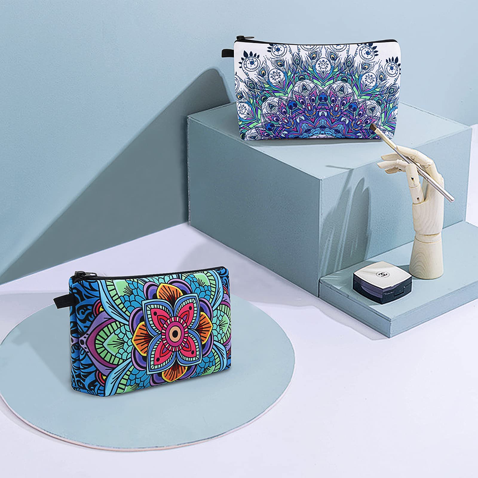 MAGEFY blue water-resistant surface protects items during travel