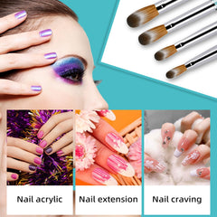Magic Armor brush size 12 detail-drawing enables fine nail tip work with steady control.