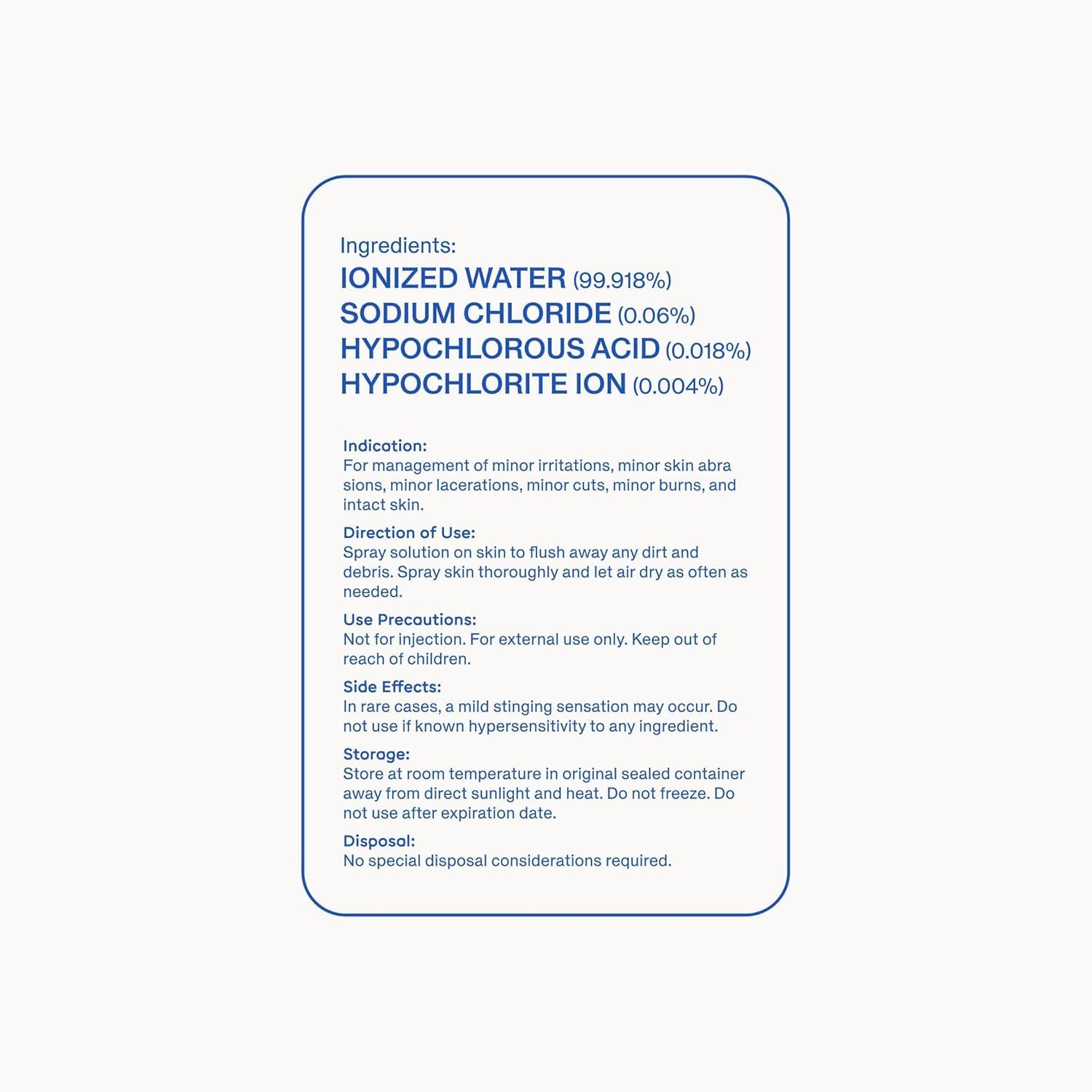 Magic Molecule 3-4oz travel pack ideal for trips and touch-ups