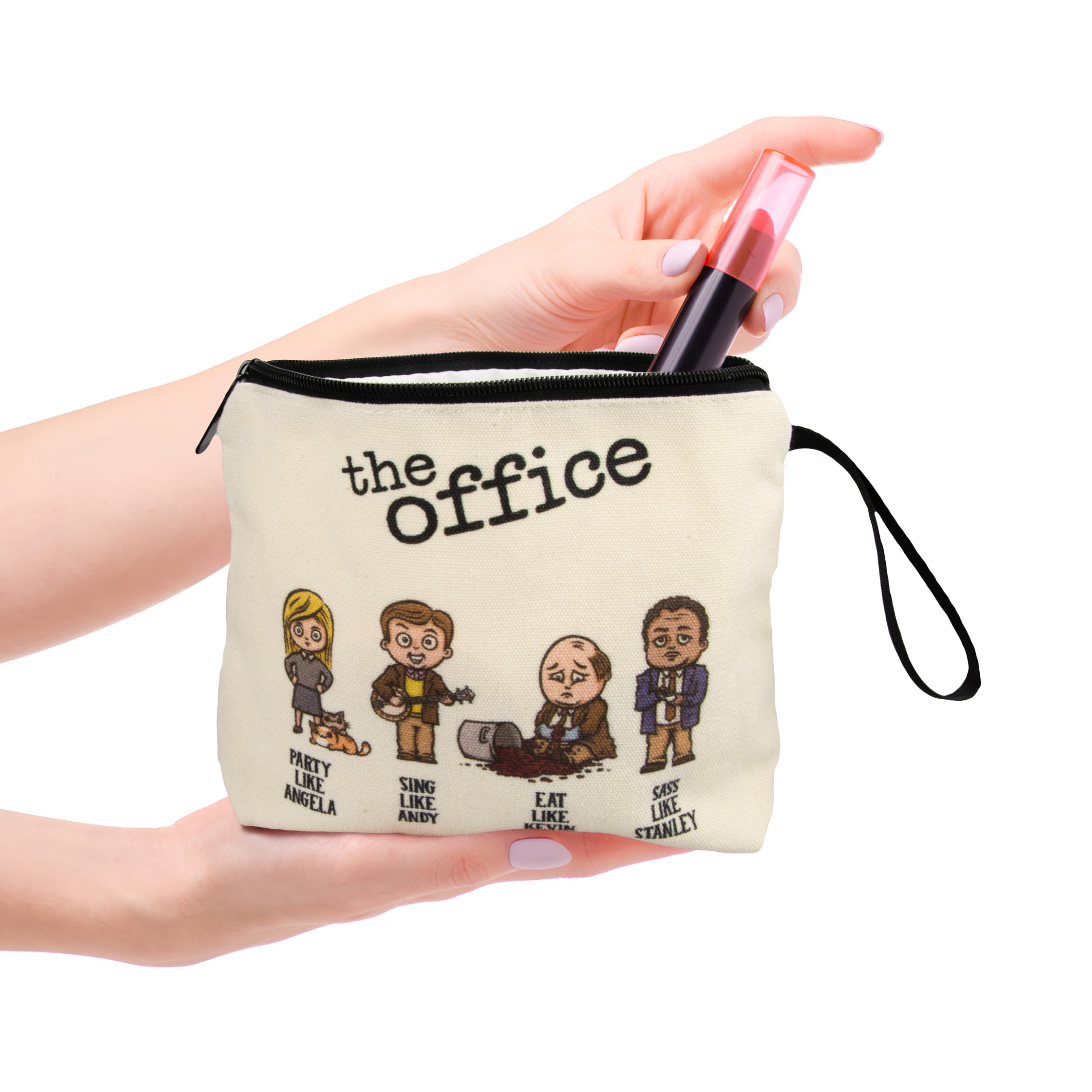 Magicaleast cosmetic bag easy-clean option preserves pattern with handwashing.