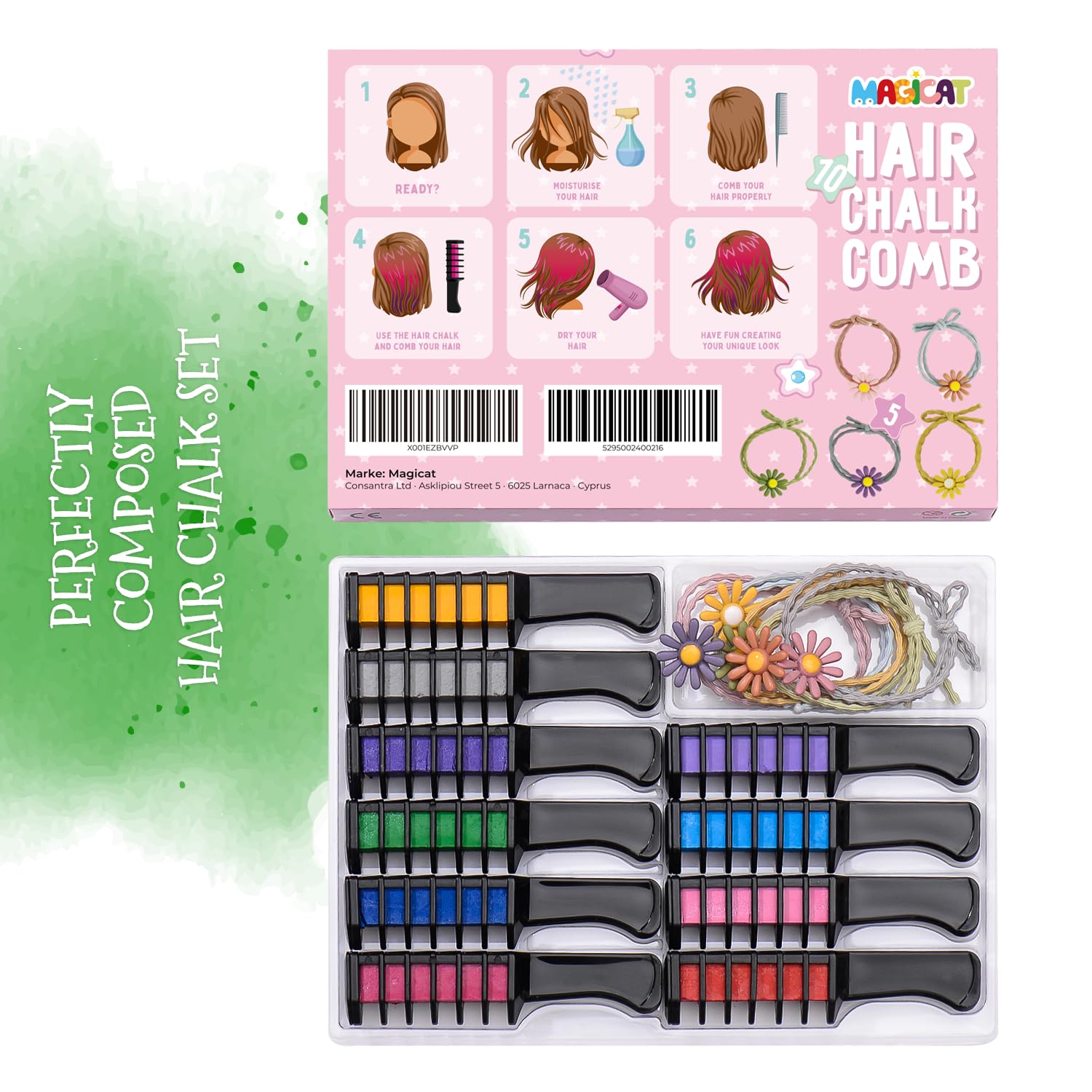 Magicat washable color enables easy cleanup after playtime