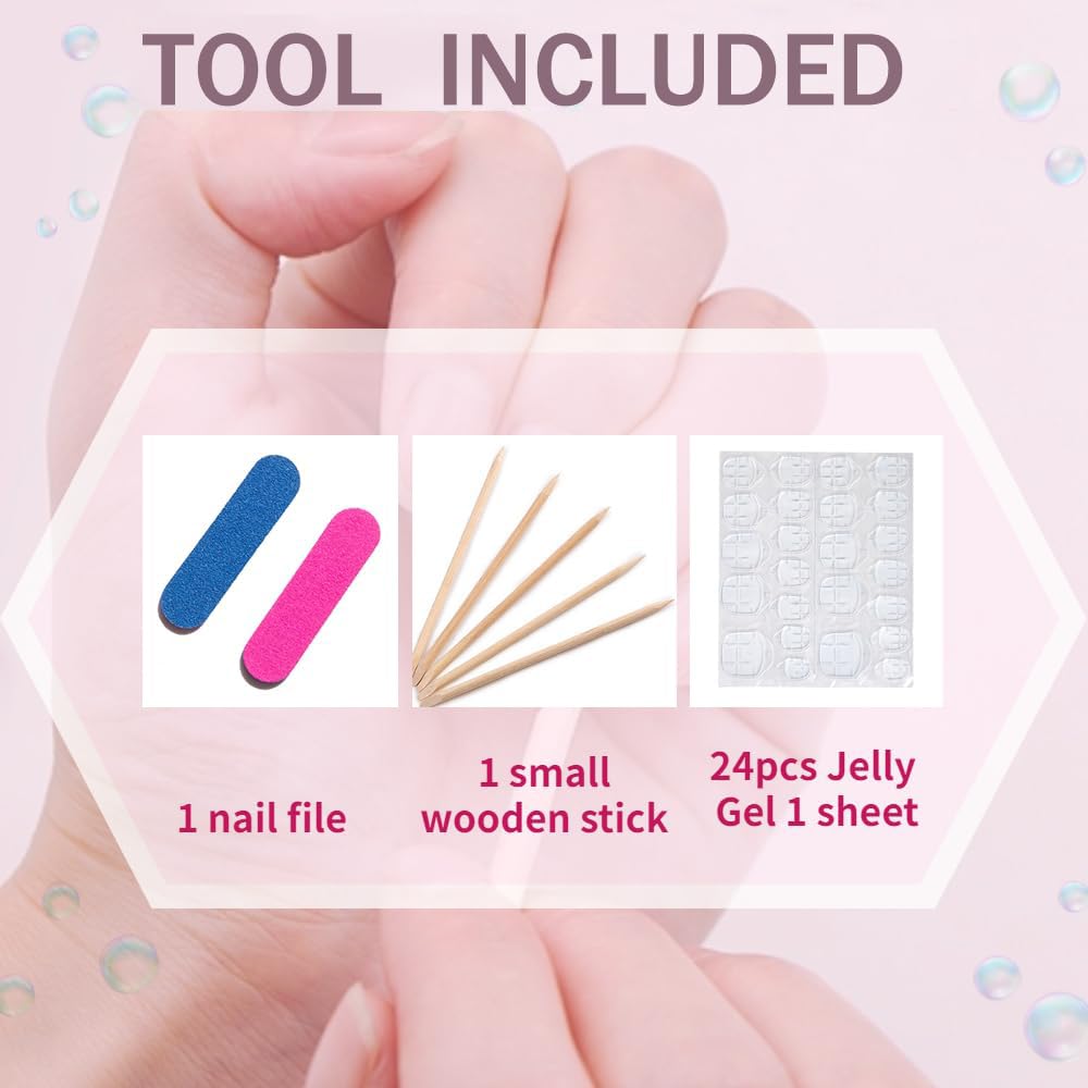 MAGLFELL handmade gel layering highlights depth and texture against natural nails.