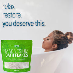 Magnum Solace Dead Sea salts offer enriching soaking experience for skin hydration.