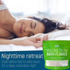Magnum Solace muscle recovery soak promoting post-exercise relief and relaxation.