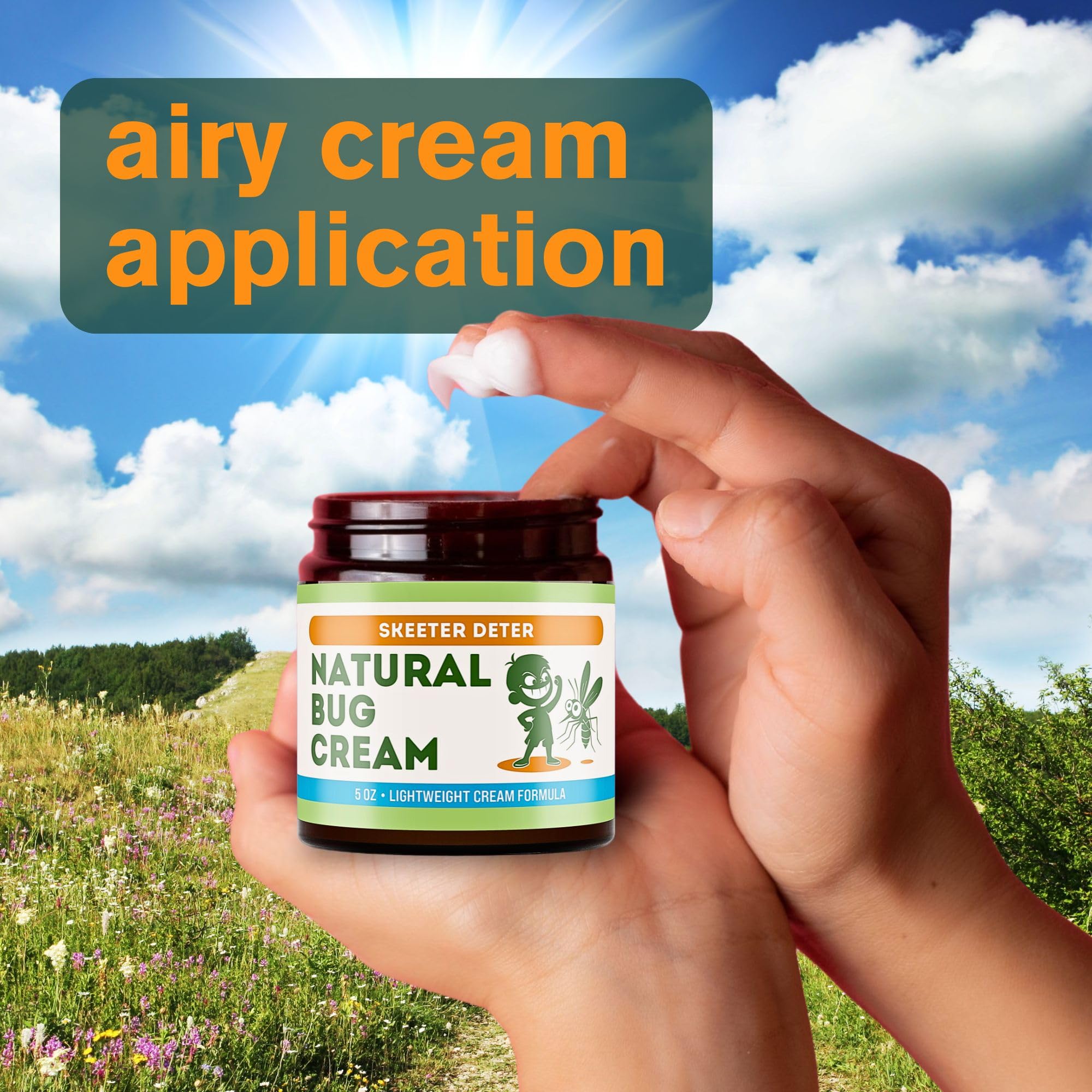 Magnum Solace Natural Bug Cream essential-oil blend with refreshing scent