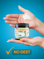Magnum Solace Natural Bug Cream shea-butter texture delivers soothing moisture