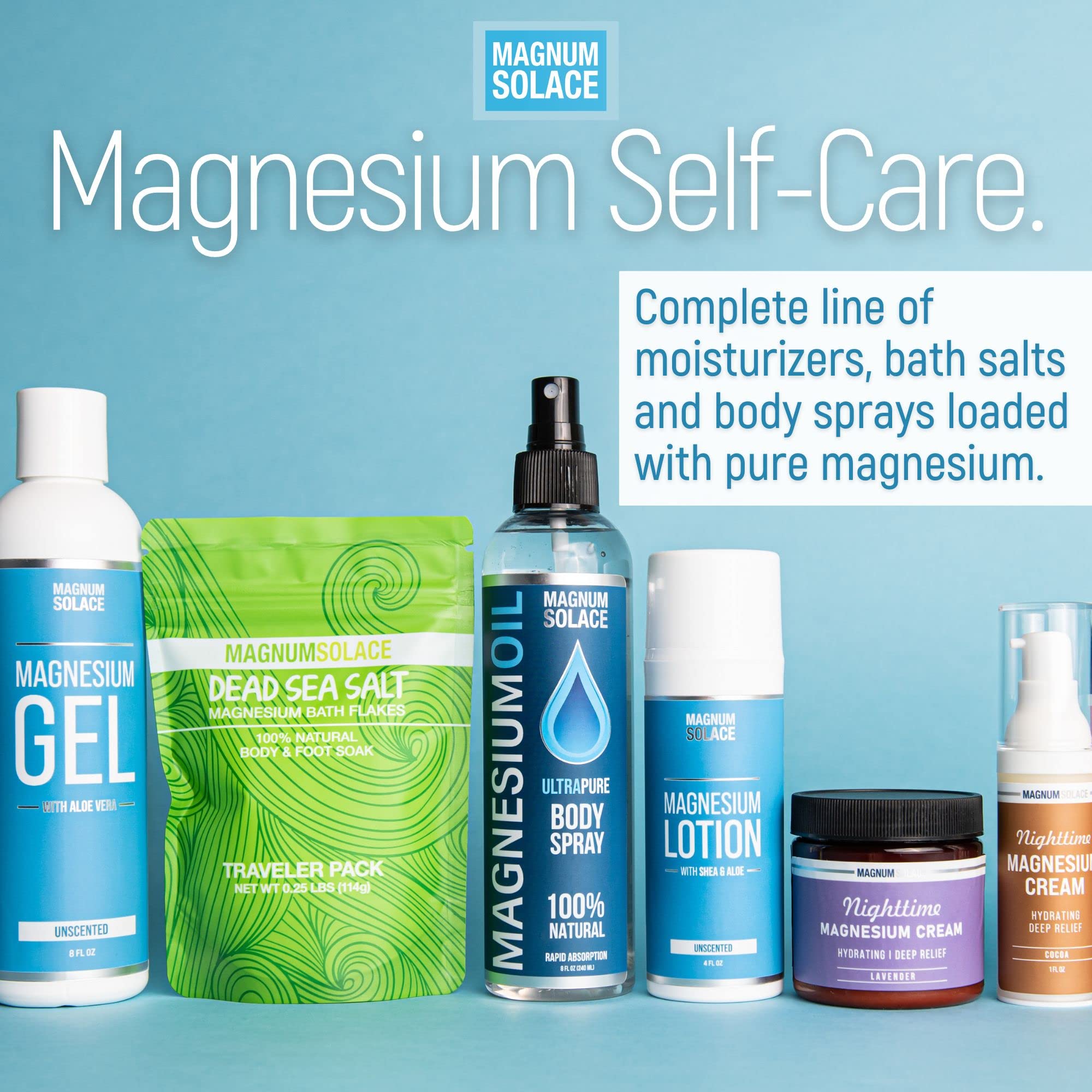 Magnum Solace nighttime bath enhances pre-sleep relaxation and stress relief.