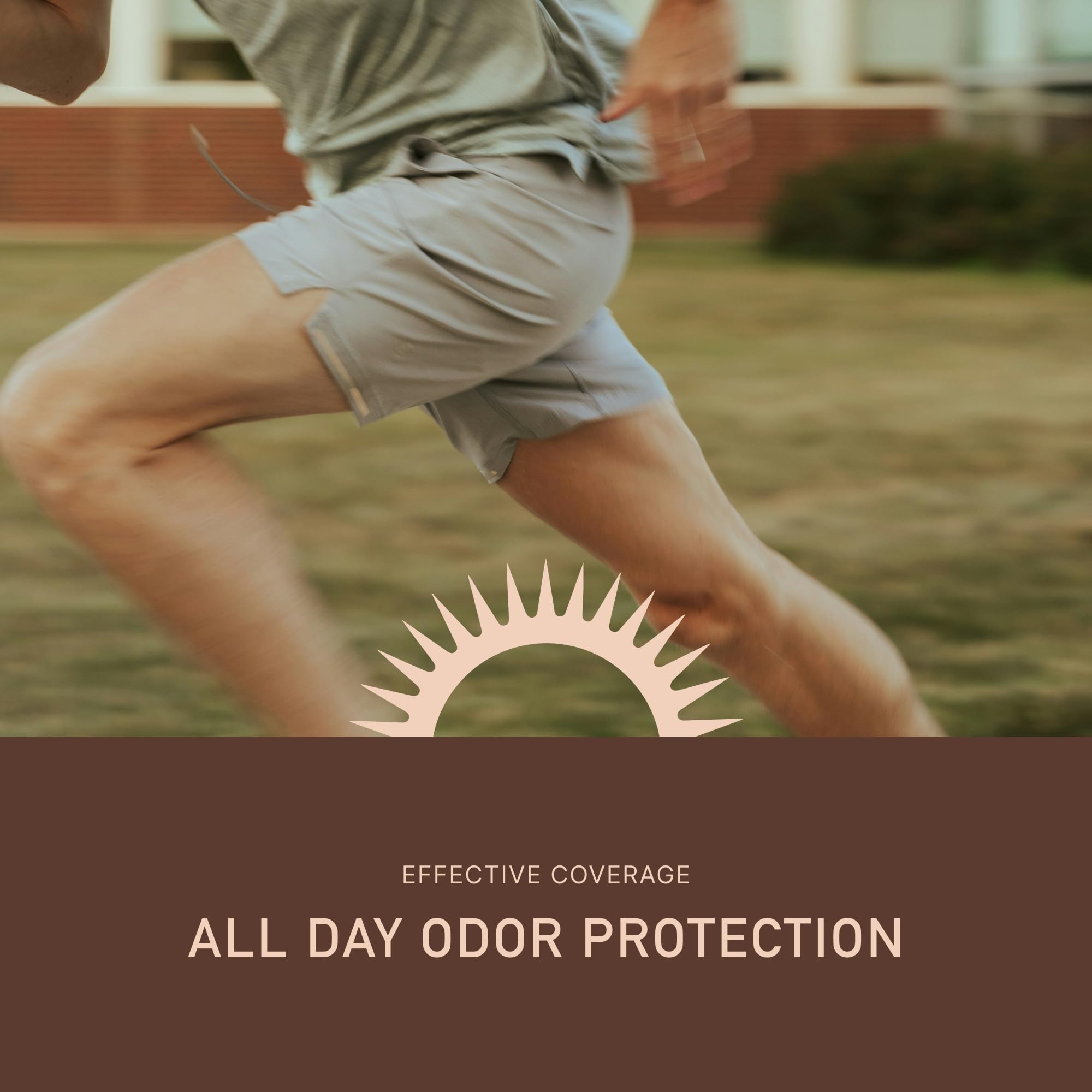 MagSol organics sandalwood deodorant dispense shows easy application