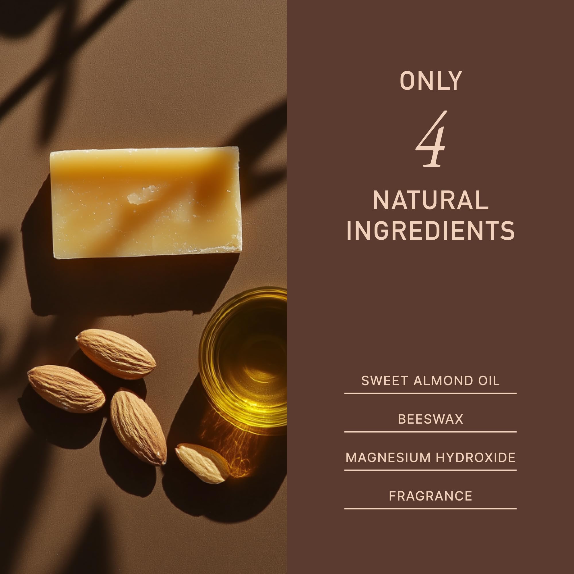 MagSol sandalwood deodorant application swipe demonstrates smooth, quick-drying underarm use