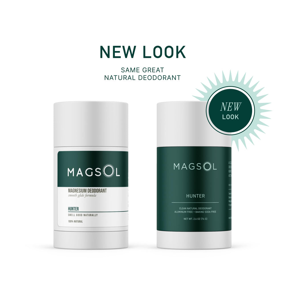 Magsol underarm application demonstrates smooth glide and almond oil conditioning for comfort