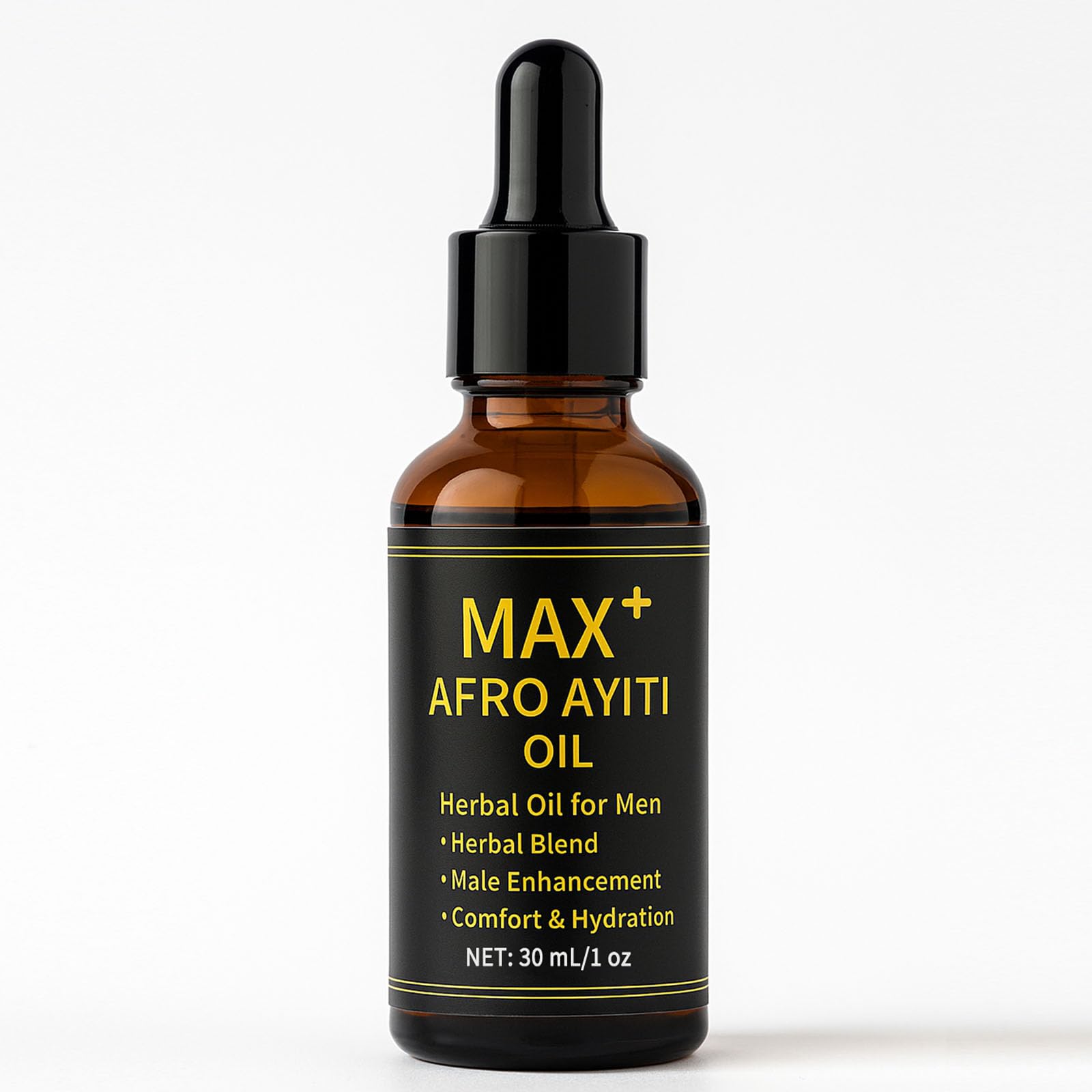 Maidlure Max+ Afro Ayiti Oil bottle ready for a quick skin hydration ritual.