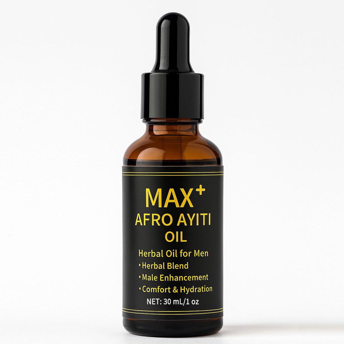 Maidlure Max+ Afro Ayiti Oil bottle ready for a quick skin hydration ritual.