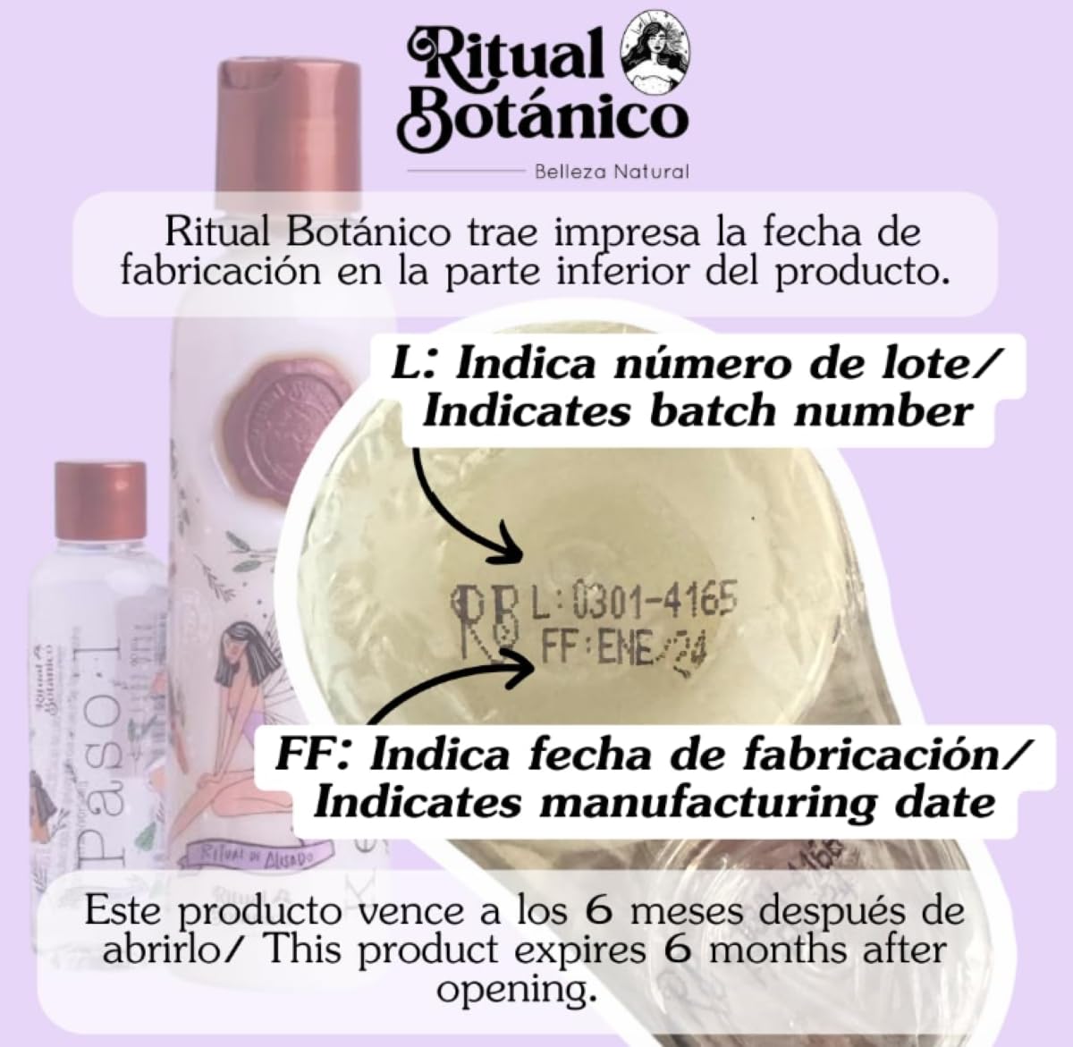 Maike Amour Ritual Botanico application tube demonstrates easy use.