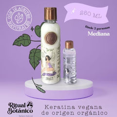 Maike Amour Ritual Botanico Argan oil glow promotes smooth, frizz-free hair.