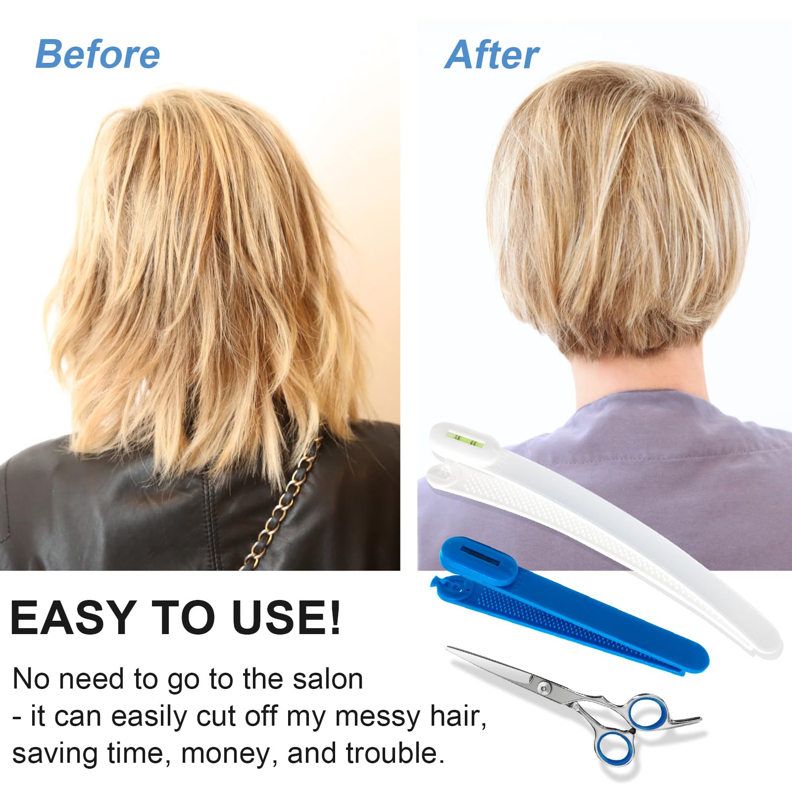 MAIPAY hair cutting kit blue packaging image for gifting or storage
