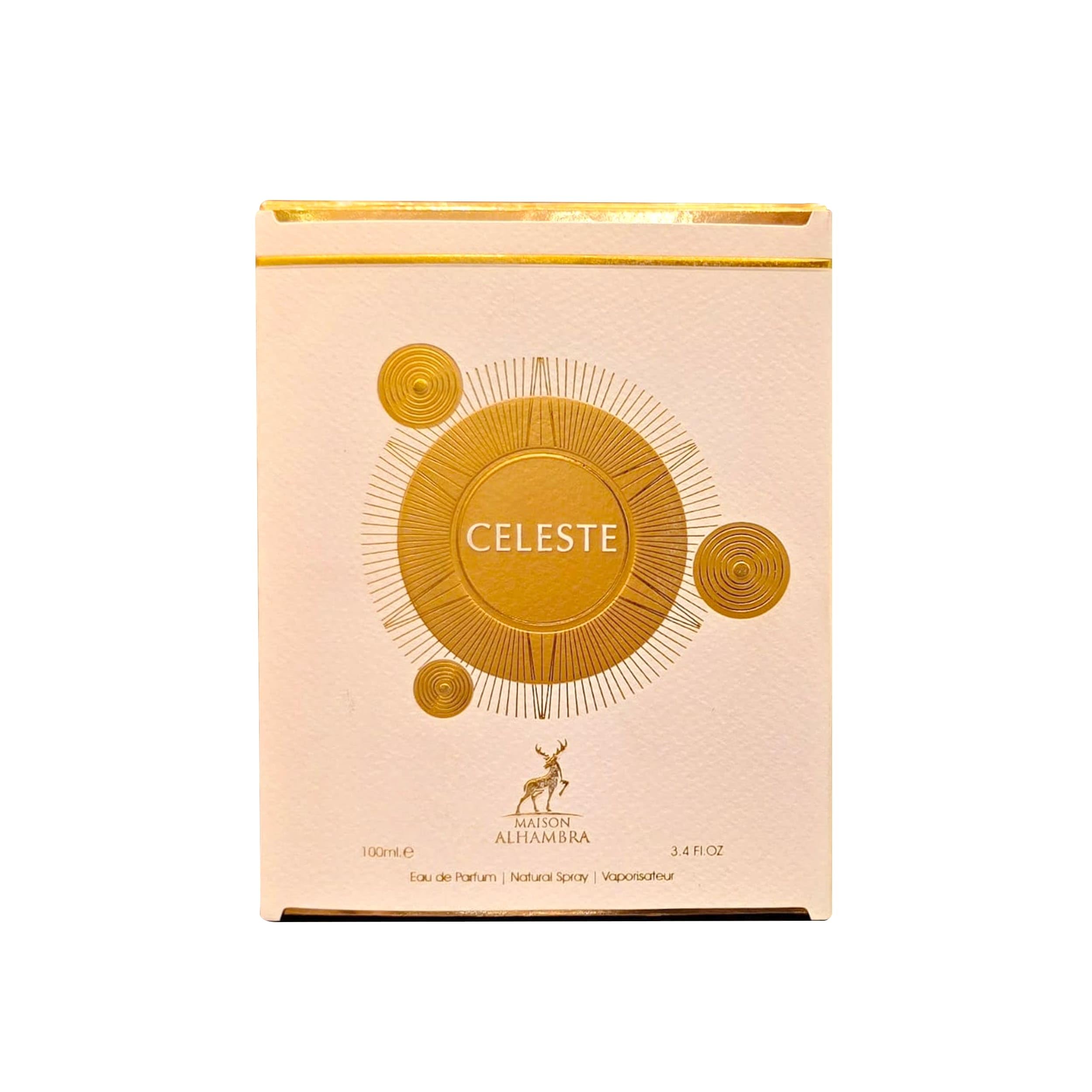 Maison Alhambra Celeste application dab illustrating easy, controlled use.