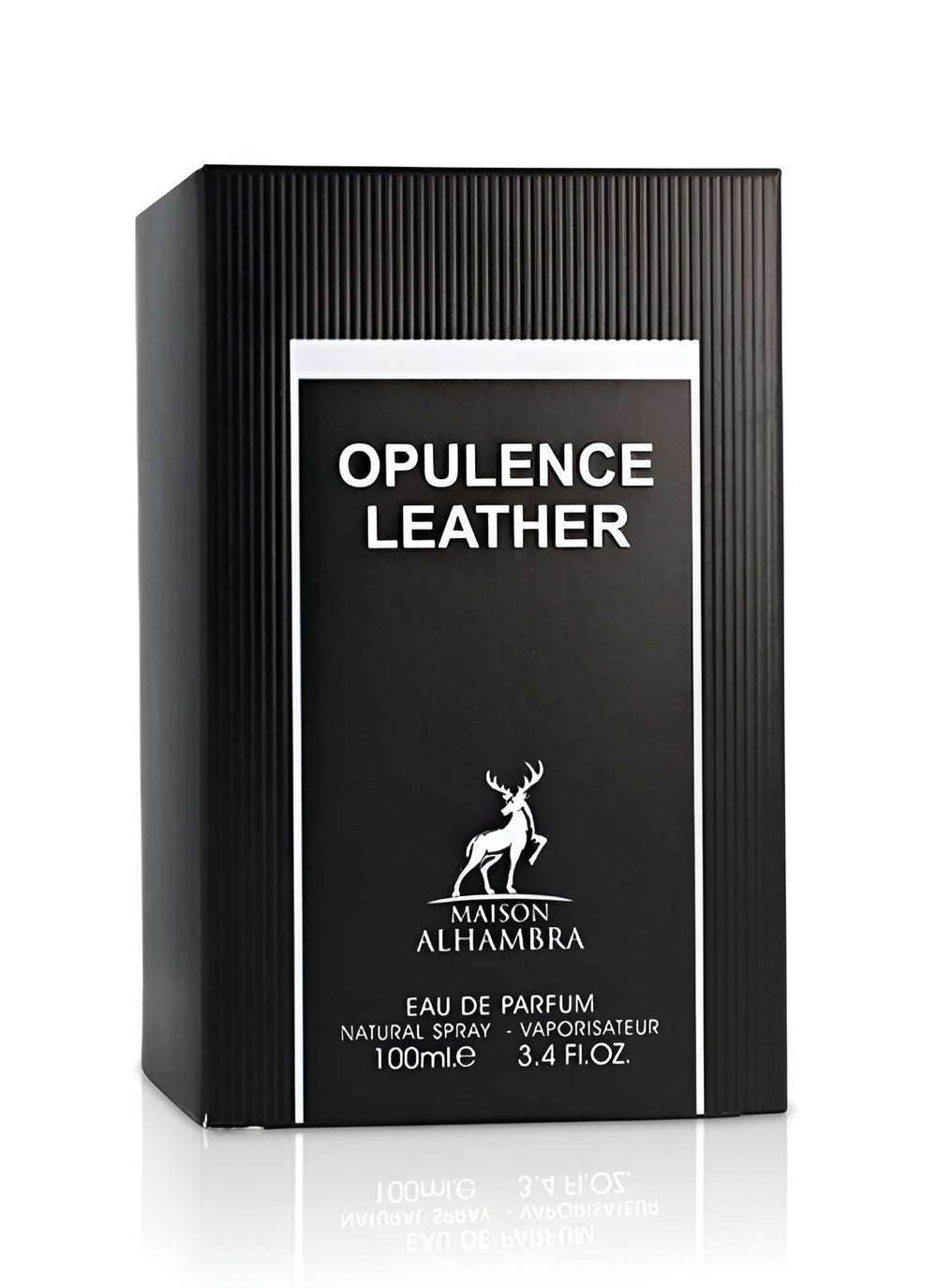 Maison Alhambra earthy patchouli amber oakmoss base delivers warm depth.