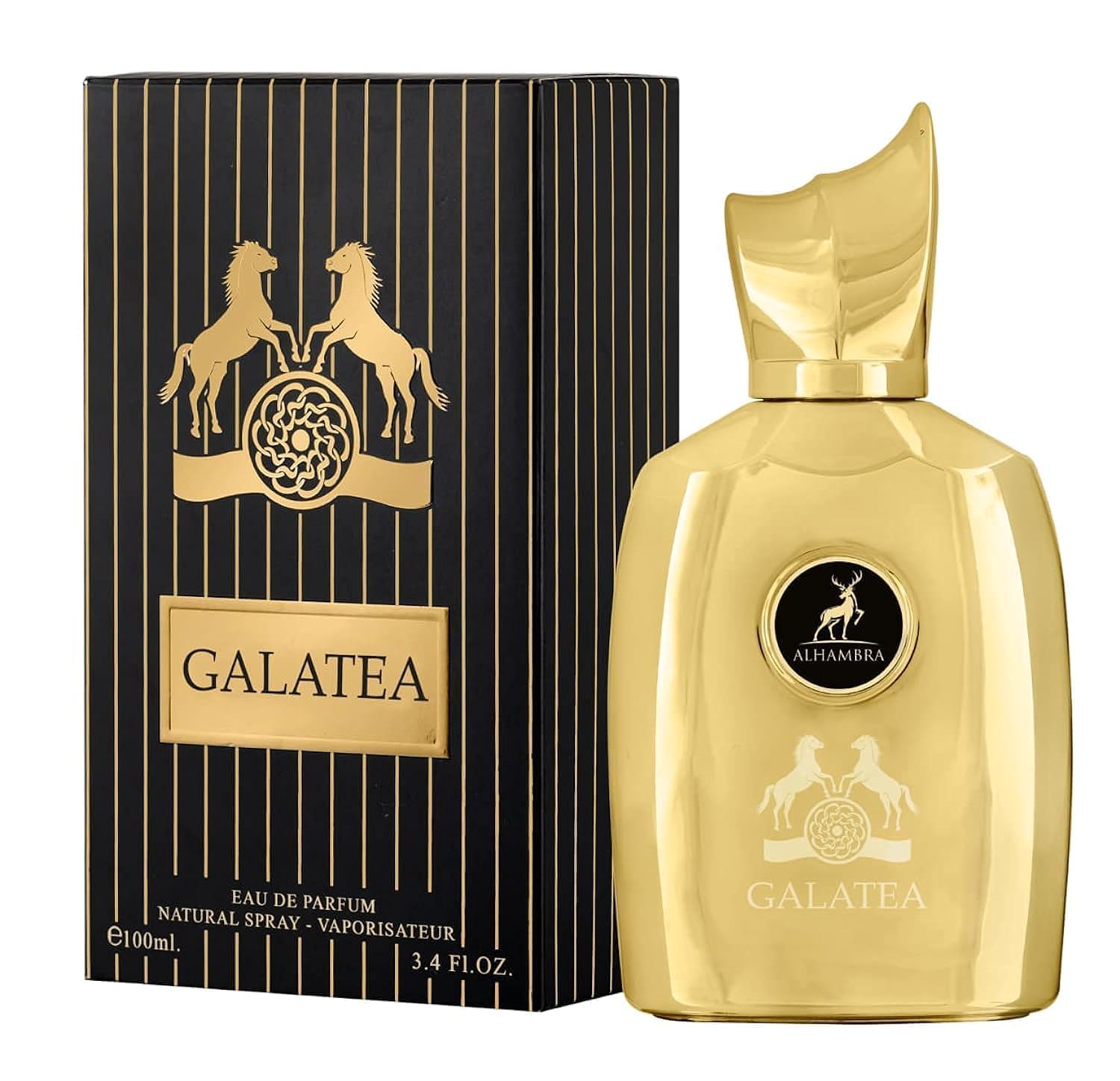 Maison Alhambra Galatea men's EDP bottle front for daily wear confidence.