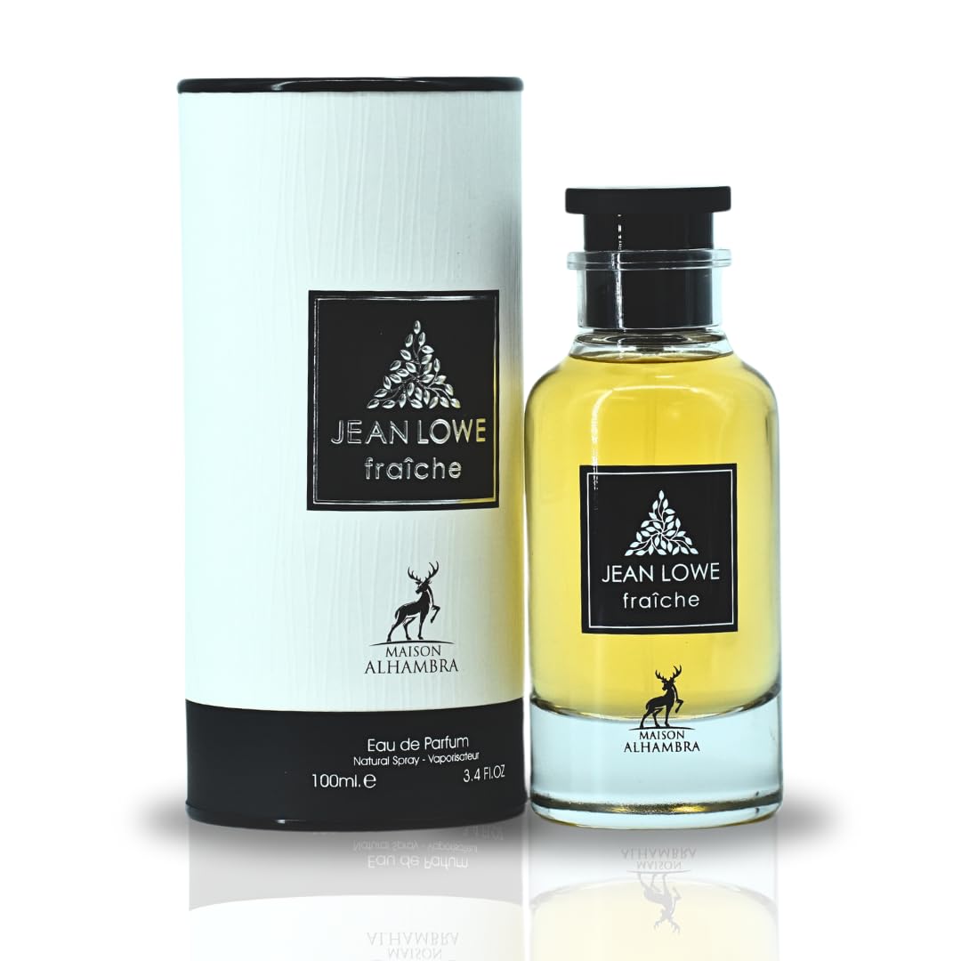 Maison Alhambra Jean Lowe Fraiche bottle-front for daily wear and subtle long-lasting presence
