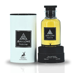 Maison Alhambra Jean Lowe Fraiche cedarwood-amber close-up conveys woody richness for evenings