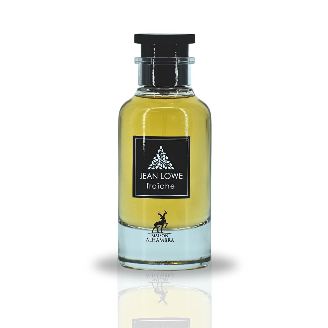 Maison Alhambra Jean Lowe Fraiche note-labdanum-patchouli close-up highlighting resinous warmth and depth