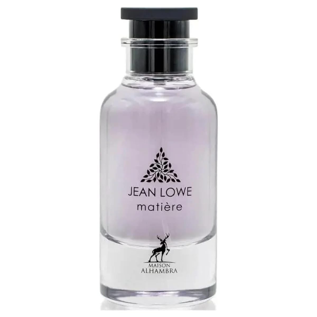 Maison Alhambra Jean Lowe Matiere bottle front view for unisex wearers, versatile evening fragrance.