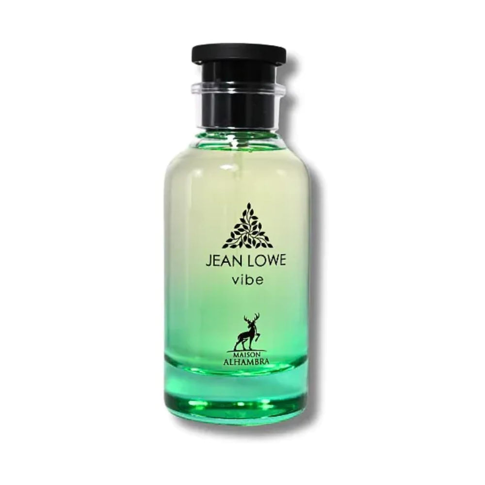 Maison Alhambra Jean Lowe Vibe packaging highlights modern elegance and gifting appeal