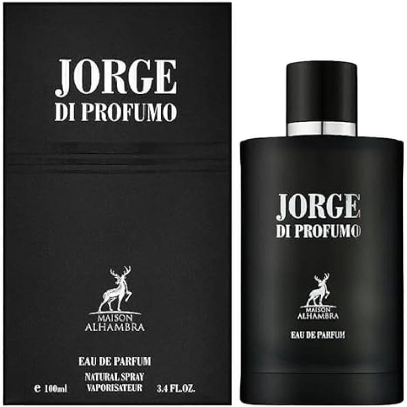 Maison Alhambra Jorge di Profumo bottle front for bold daily wear
