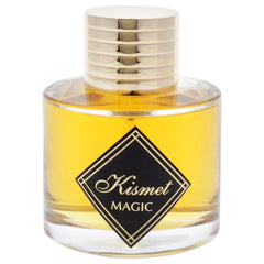 Maison Alhambra Kismet Magic bottle side view hints at elegant masculinity and versatile scent.