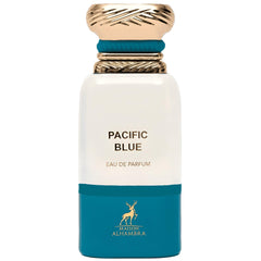 Maison Alhambra Pacific Blue EDP bottle-front for daily unisex wear