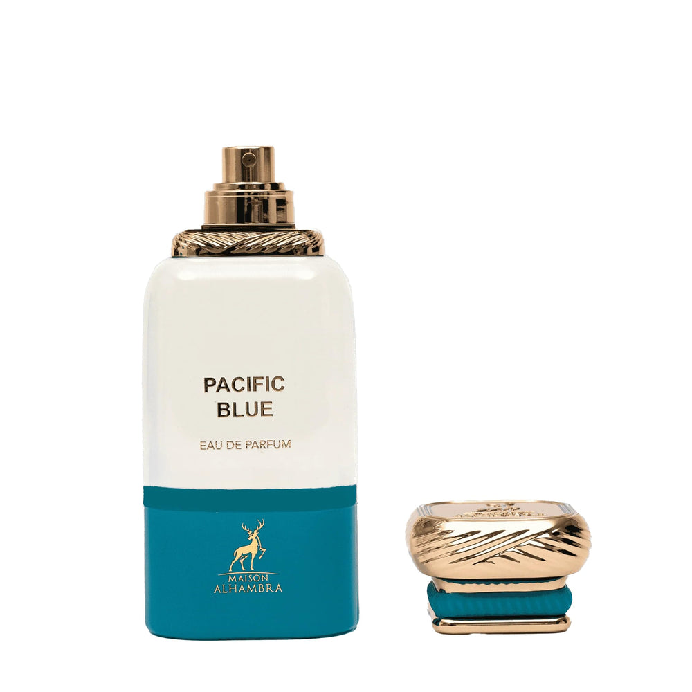 Maison Alhambra Pacific Blue EDP box-packaging suitable for gifting