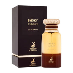 Maison Alhambra Tobacco Touch packaging—luxury presentation for gifting or travel.