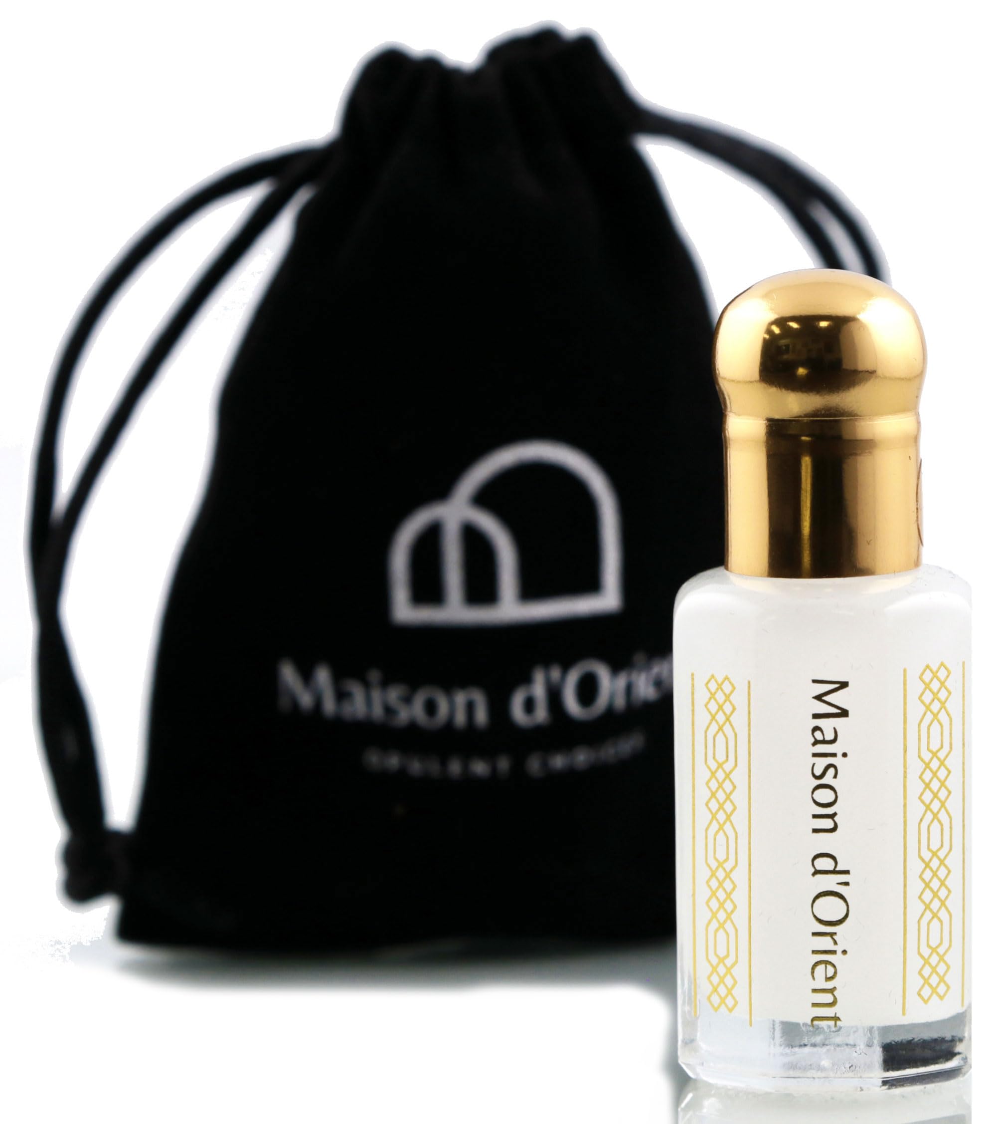 Maison d'Orient Musk Tahara 12ml bottle close-up highlighting long-lasting scent
