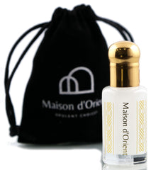Maison d'Orient Musk Tahara 12ml bottle close-up highlighting long-lasting scent