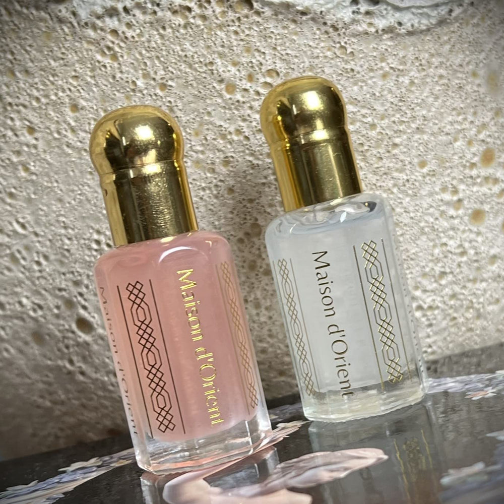 Maison d'Orient Pink Musk ambiance shot, long-lasting aroma for any moment