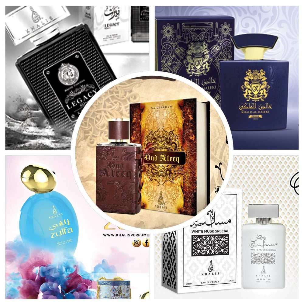 Maison d'Orient sampler labels closeup aiding confident scent choice.