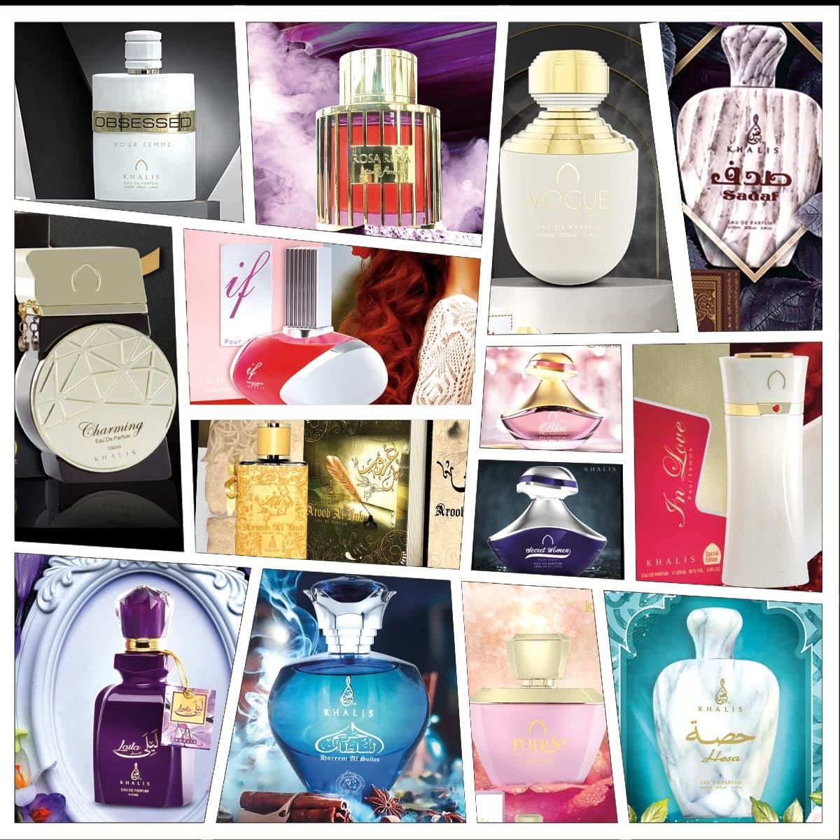Maison d'Orient khalis fragrances dubai collection hints at scent families.