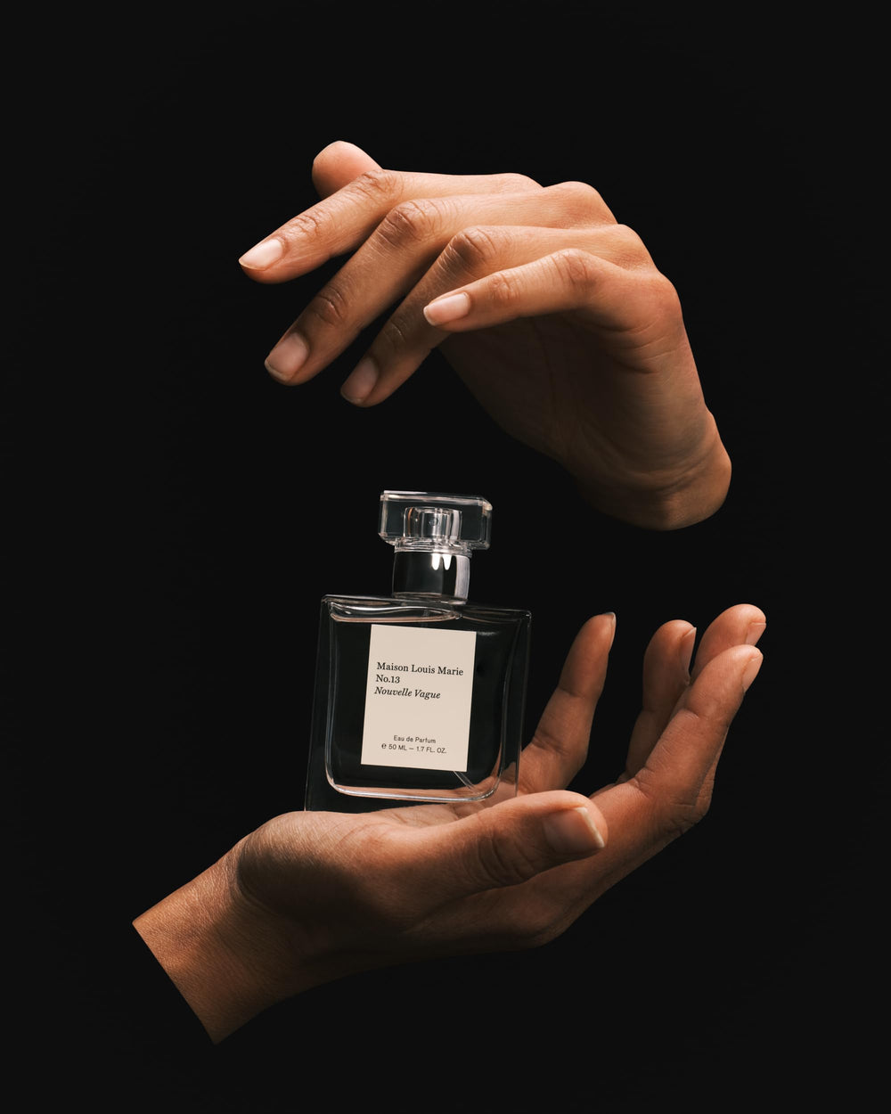 Maison Louis Marie No.13 Nouvelle Vague luxe packaging enhances shelf appeal.