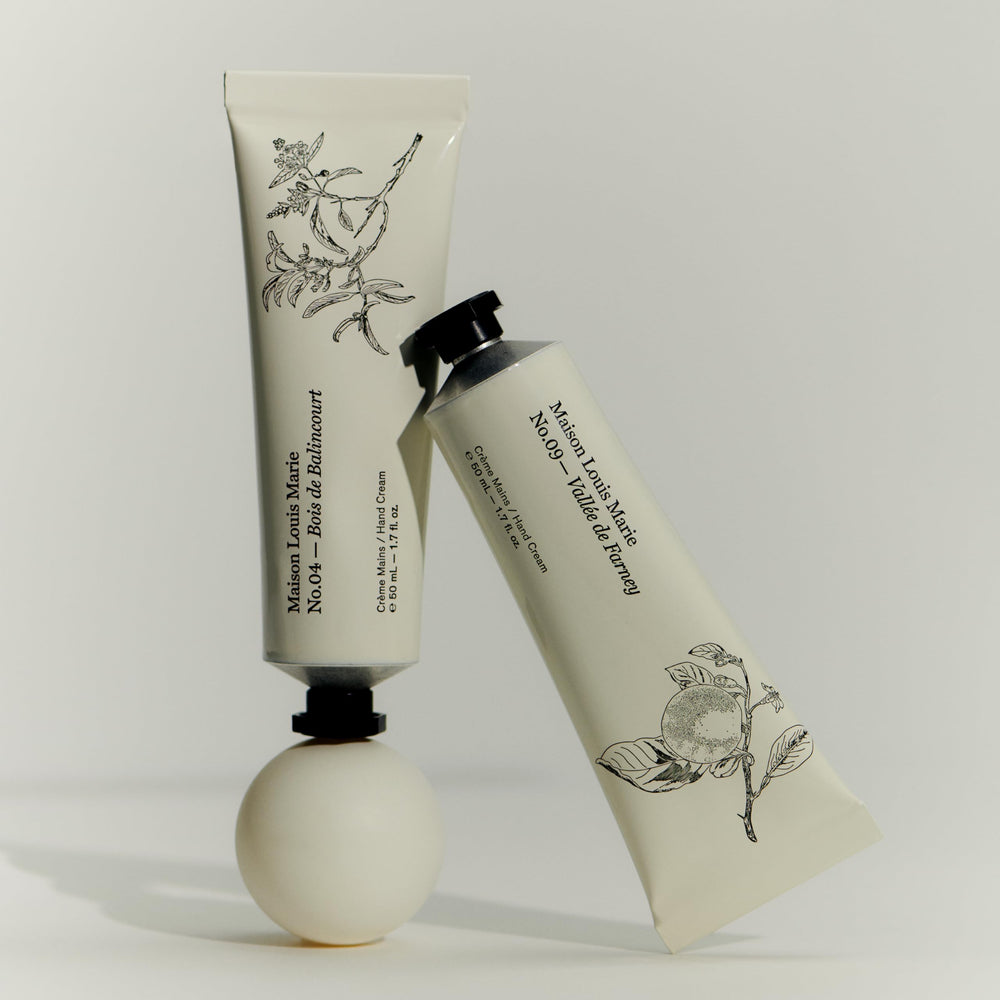 Maison Louis Marie No.04 vegan cruelty-free label on packaging