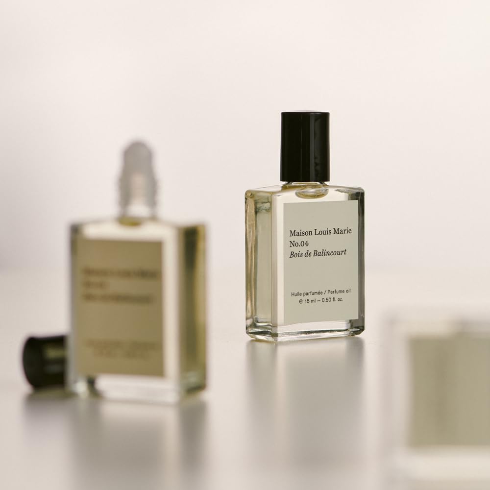 Maison Louis Marie No.04 vegan cruelty-free packaging label on box