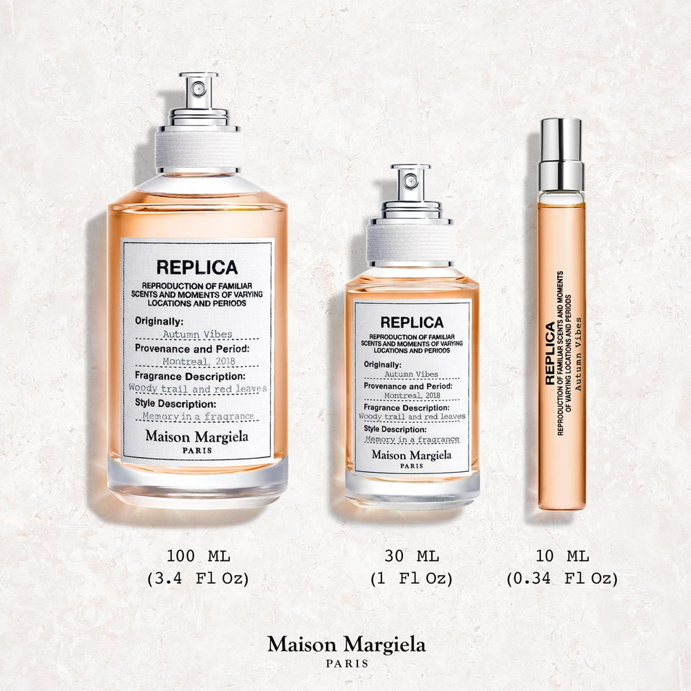 Maison Margiela Replica Autumn Vibes cardamom note with warm spice vibe.