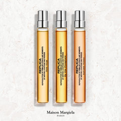 Maison Margiela Replica By the Fireplace bottle creates a cozy fireside aura for colder nights