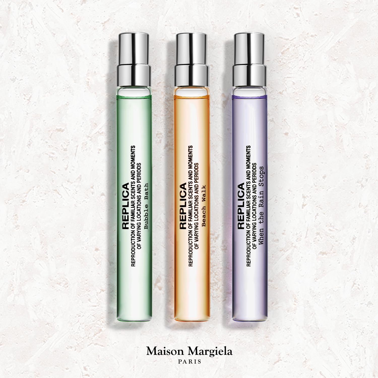 Maison Margiela Replica Bubble Bath travel bottle ideal for cozy bath-time rituals on the go